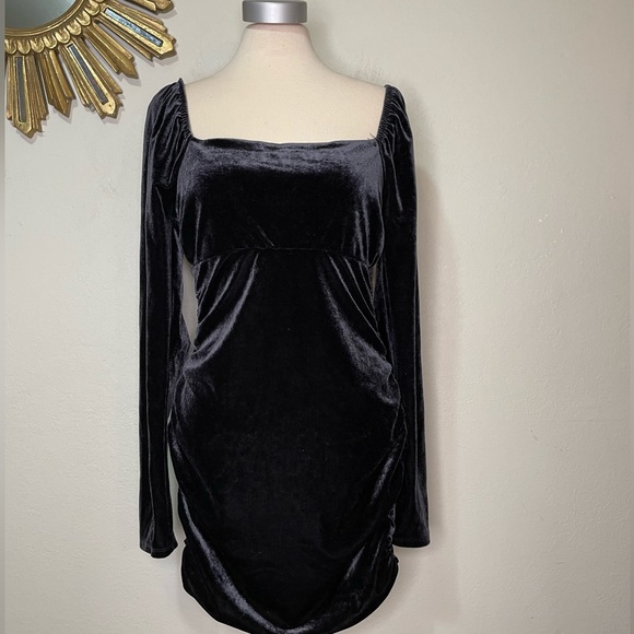 Wild Fable Velvet Mini Dress - Picture 3 of 11